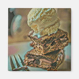 Schokoladenkuchen Magnet