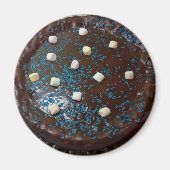 Schokoladenkuchen Magnet (Vorne)