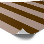 Schokoladenkuchen mit Berries POSTER (Ecke)