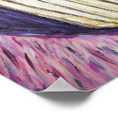 "Schokoladenkuchen mit Sprinklen" Poster (Ecke)