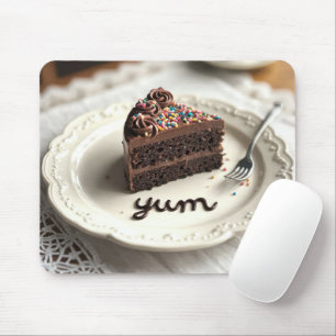 Schokoladenkuchen Mousepad