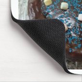 Schokoladenkuchen Mousepad (Ecke)