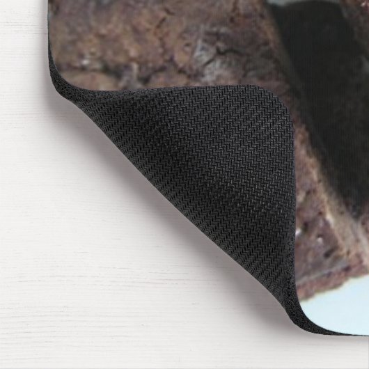 Schokoladenkuchen Mousepad (Ecke)