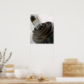 Schokoladenkuchen Poster (Küche)