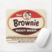 Schokoladenkuchen-Root Beer-Aufkleber mousepad (Mit Mouse)