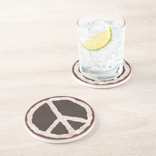 Schokoladenkuchen, Sahne, Untersetzer (Seite)