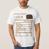 Schokoladenkuchen T-Shirt (Vorderseite)