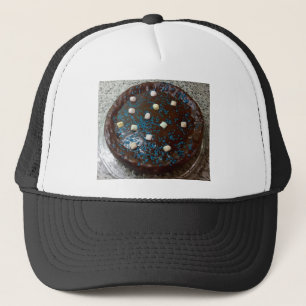 Schokoladenkuchen Truckerkappe