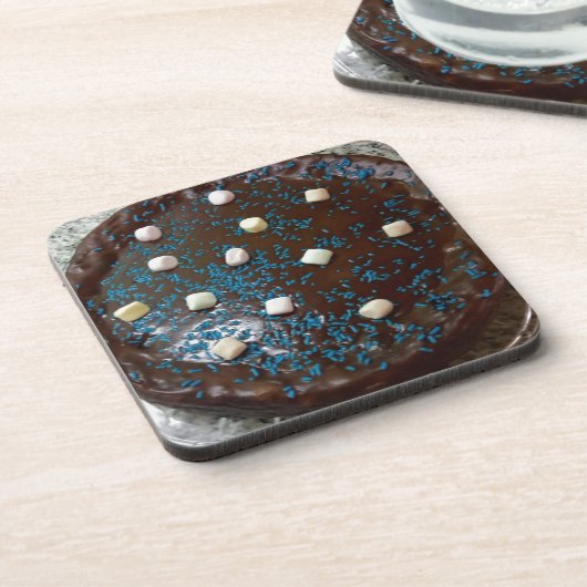 Schokoladenkuchen Untersetzer (Linke Seite)