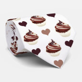 Schokoladenkuchenmuster Krawatte (Gerollt)