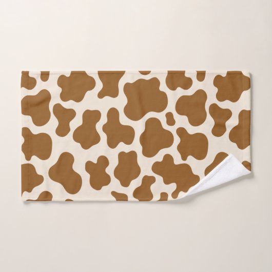 Schokoladenkuh Badhandtuch Set (Handtuch)