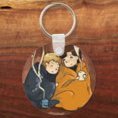 Schokoladenkuppeln Schlüsselanhänger (Vorderseite)