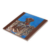 SCHOKOLADENLABRADOR FLIESE (Seite)