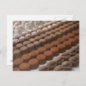 Schokoladenladen-Ausstellung Postkarte (Vorne/Hinten)