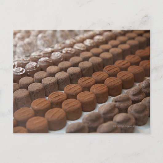 Schokoladenladen-Ausstellung Postkarte (Vorderseite)