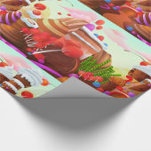 Schokoladenland Geschenkpapier