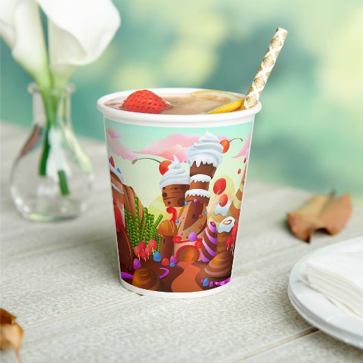 Schokoladenland Pappbecher