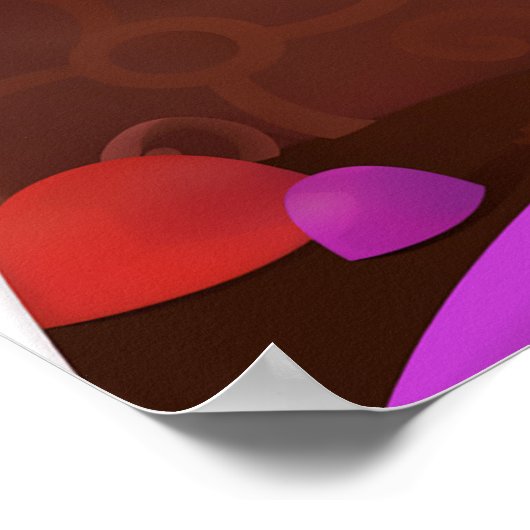 Schokoladenland Poster (Ecke)