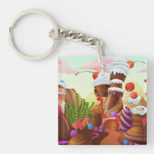 Schokoladenland Schlüsselanhänger (Vorderseite)