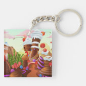 Schokoladenland Schlüsselanhänger (Rückseite)