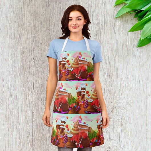 Schokoladenland Schürze