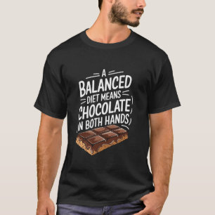 Schokoladenliebhaber-Design für Schokoladenliebhab T-Shirt