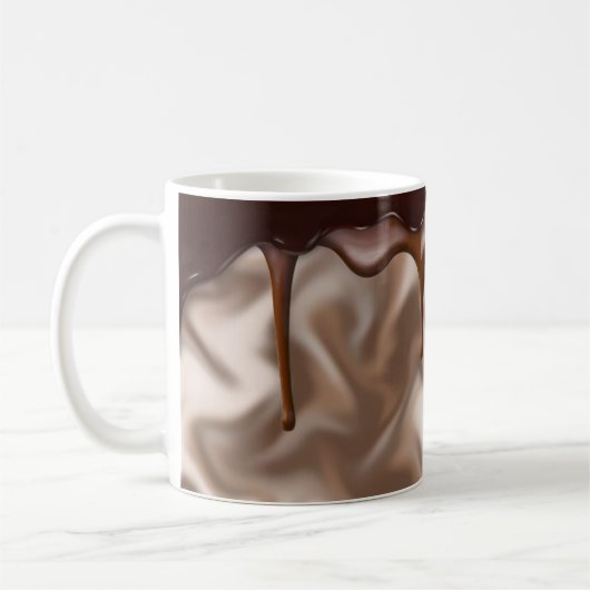 Schokoladenliebhaber Kaffeetasse (Links)