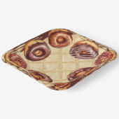 Schokoladenliebhaber, Schokoladendach Pappteller (Gewinkelt)