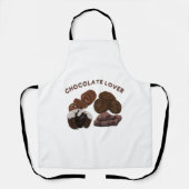 Schokoladenliebhaber Schürze (Vorderseite)