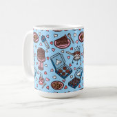 Schokoladenliebhaber süß kaffeetasse (Vorderseite Links)