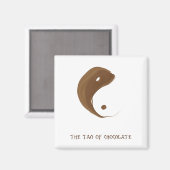 Schokoladenmagnet Magnet (Vorderseite/Rückseite)