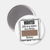 Schokoladenmagnet Magnet (Vorderseite/Rückseite)