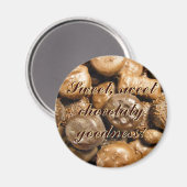 Schokoladenmagnet Magnet (Vorderseite/Rückseite)