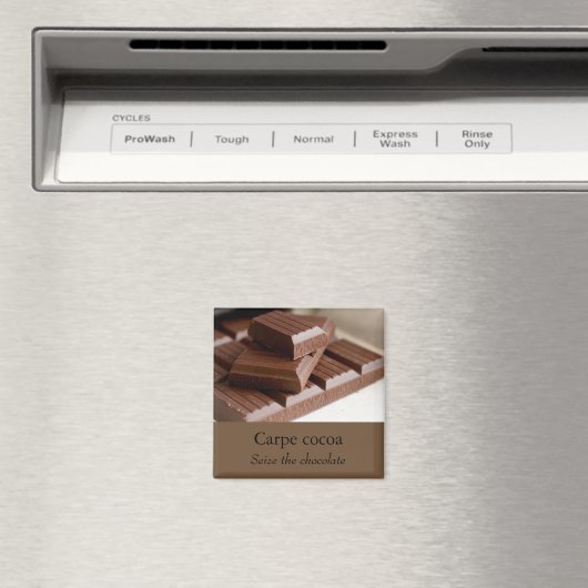 Schokoladenmagnet Magnet (In Situ (Geschirrspüler))