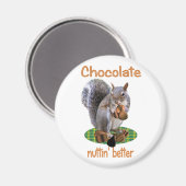 Schokoladenmantel Magnet (Vorderseite/Rückseite)