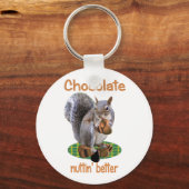 Schokoladenmantel Schlüsselanhänger (Vorderseite)