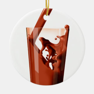 Schokoladenmilch Keramikornament