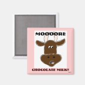 Schokoladenmilch Magnet (Vorderseite/Rückseite)