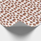 Schokoladenmuster Geschenkpapier (Ecke)