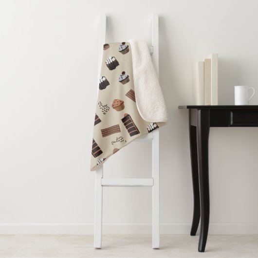 Schokoladenmuster Sherpadecke (Beispiel)