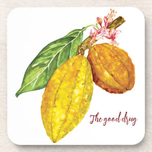 Schokoladenobst Getränkeuntersetzer