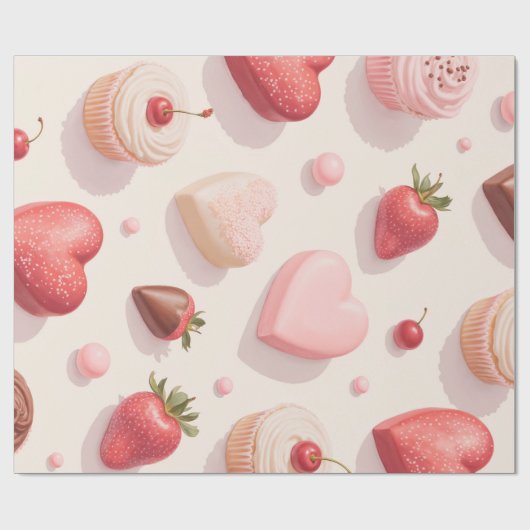 Schokoladenpapier Geschenkpapier (Flach)