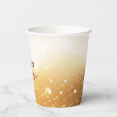 Schokoladenpapier Pappbecher (Rückseite)