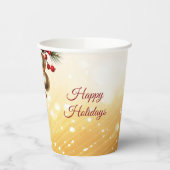 Schokoladenpapier Pappbecher (Links)