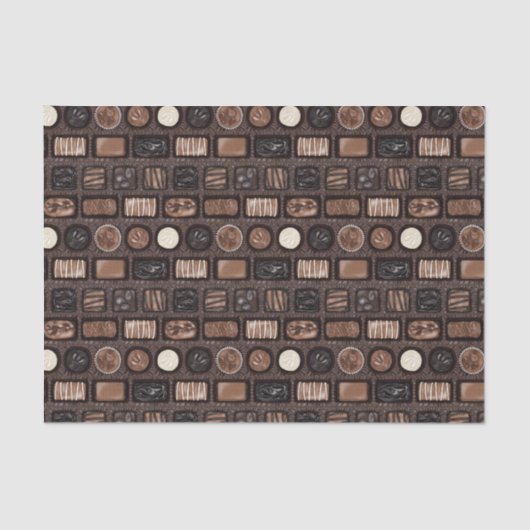 Schokoladenpapier Seidenpapier (Vorderseite)