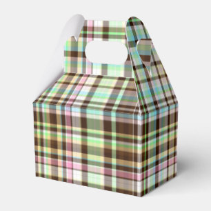 Schokoladenpasten, Kariert, 1-GASTGESCHENK-Karosse Geschenkschachtel
