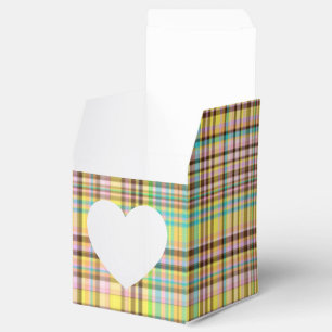 Schokoladenpasten, Kariert, 2-GASTGESCHENK-Box, sq Geschenkschachtel