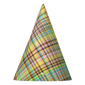 Schokoladenpasten, Kariert, 2-PAPIERHATS, PARTY Partyhütchen (Links)