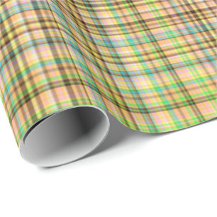 Schokoladenpasten, Kariert, 32-Geschenkpapier Geschenkpapier