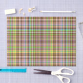 Schokoladenpasten, Kariert, 3-GEWEBE-WRAP-PAPIER Seidenpapier (Handwerk)